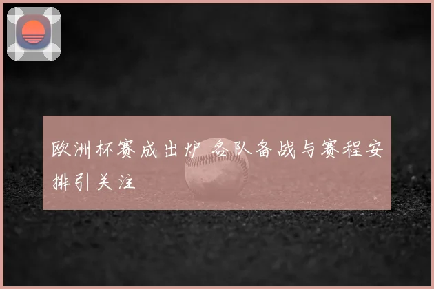 欧洲杯赛成出炉 各队备战与赛程安排引关注